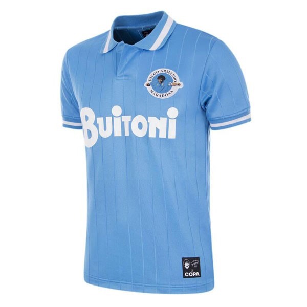 Tailandia Camiseta Napoli Replica Primera Ropa Retro 1986 1987